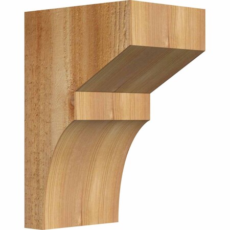 Ekena Millwork Monterey Rough Sawn Corbel, Western Red Cedar, 6"W x 8"D x 12"H COR06X08X12MON00RWR